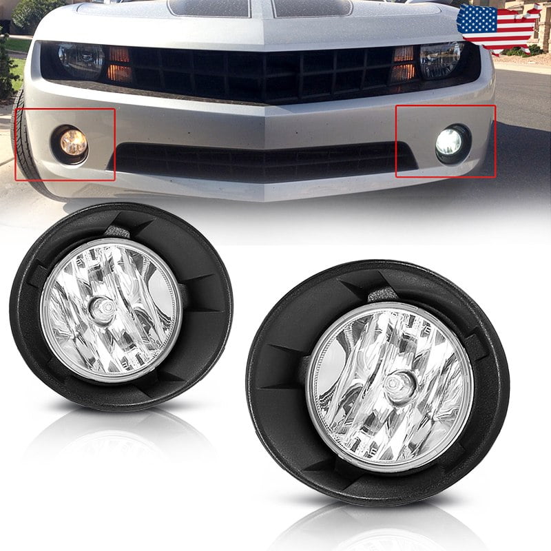 fog lights for chevy camaro 2010 2011 2012 2013 (oe style clear lens with bulbs \u0026 wiring harness) ls3 wiring harness diagram 2011 camaro stereo wiring diagram radio